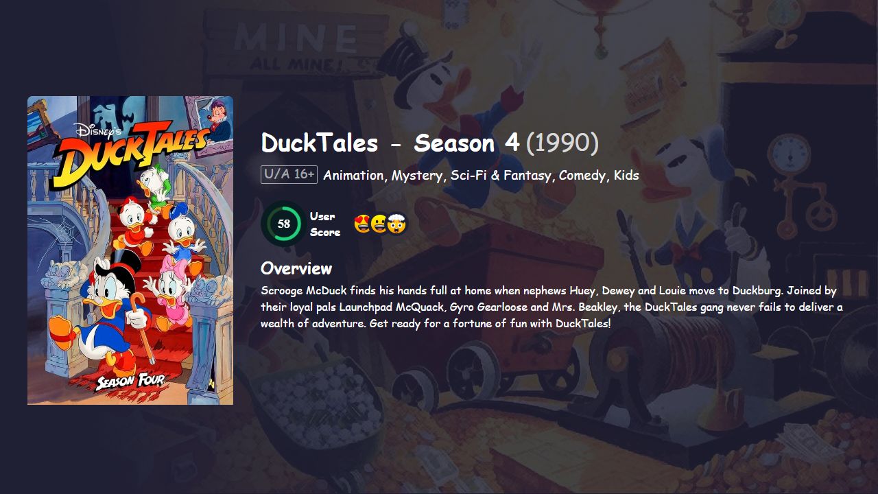 DuckTales Season 4 Hindi Dubbed