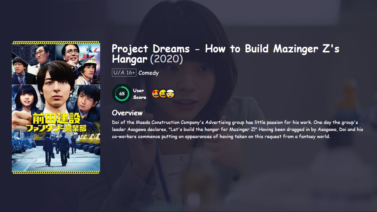 Project Dreams – How to Build Mazinger Z’s Hangar (2020) Japanese Dubbed