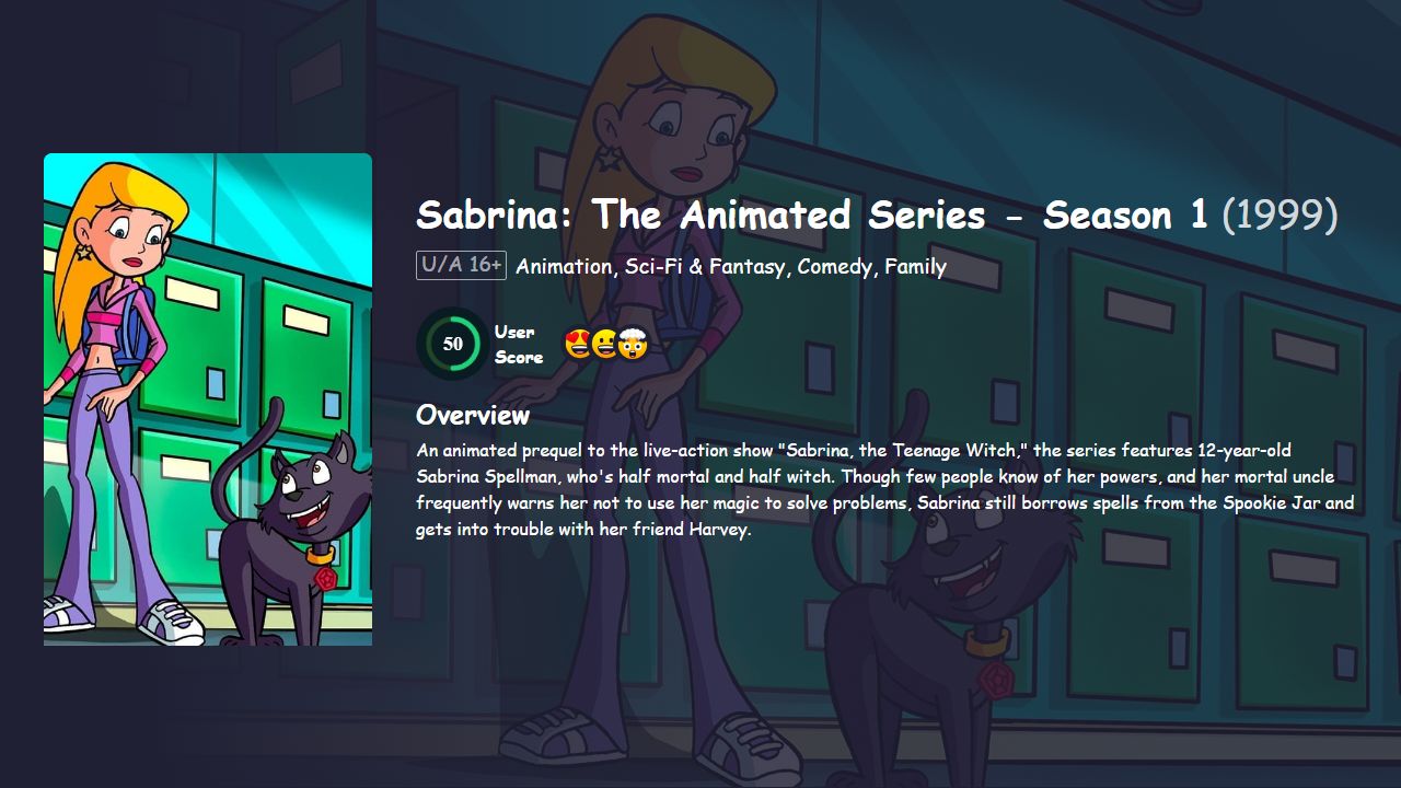 Sabrina: The Animated Series Season 1 Hindi Dubbed