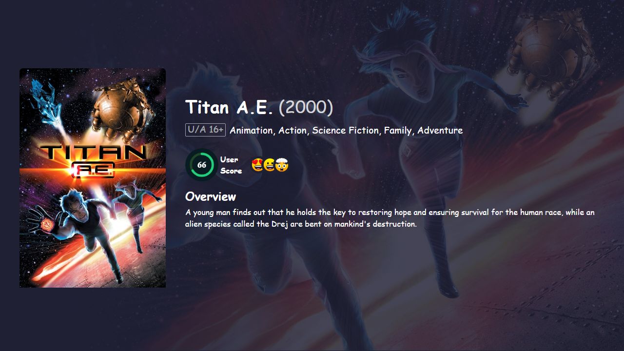 Titan A.E. (2000) English Dubbed