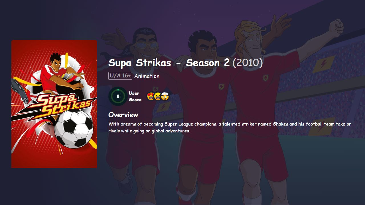 Supa Strikas Season 2 Hindi Dubbed