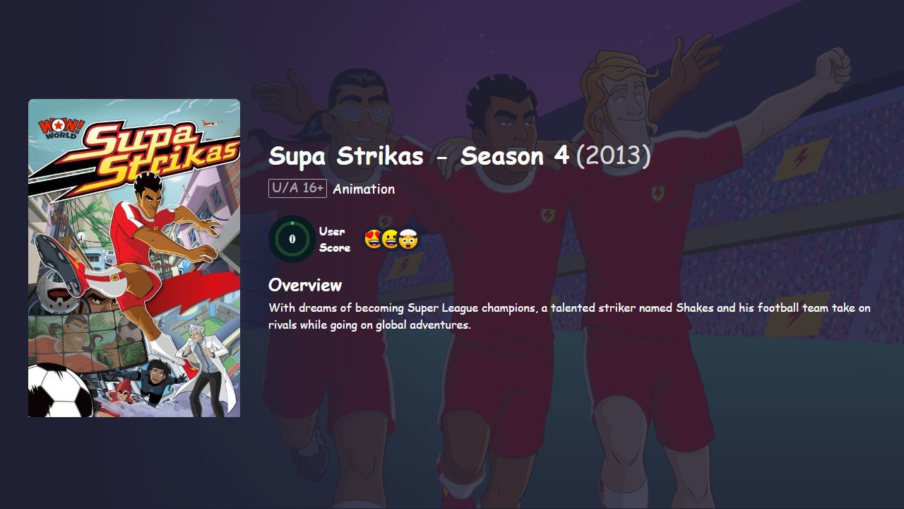 Supa Strikas Season 4 Hindi Dubbed