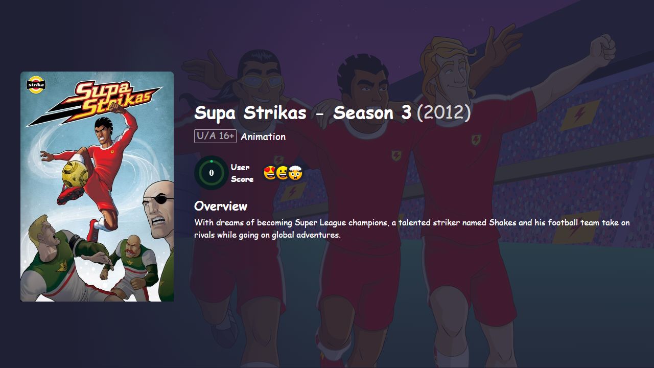 Supa Strikas Season 3 Hindi Dubbed