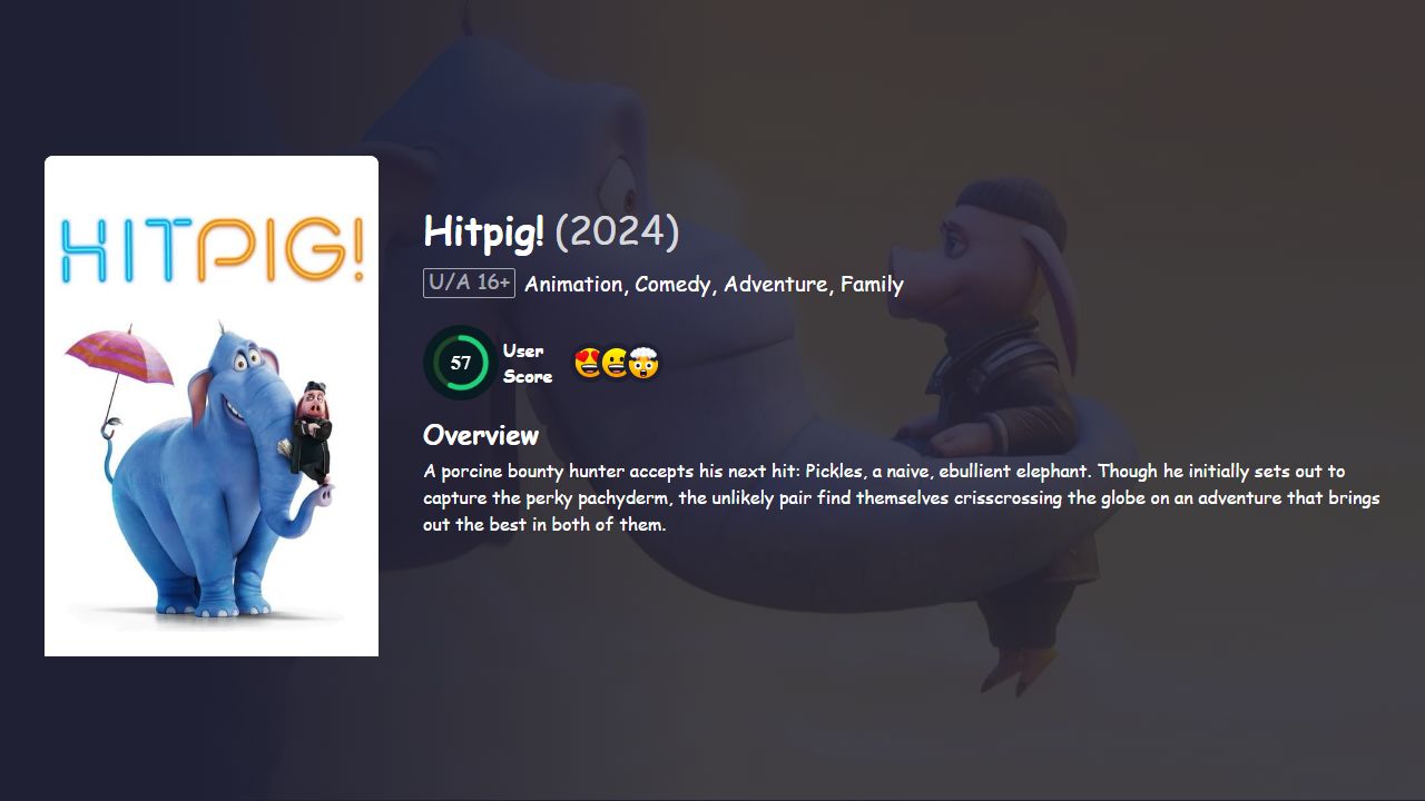 Hitpig! (2024) English Dubbed