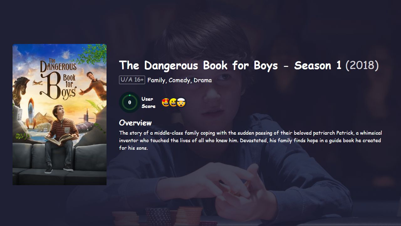 The Dangerous Book for Boys Season 1 Hindi Dubbed