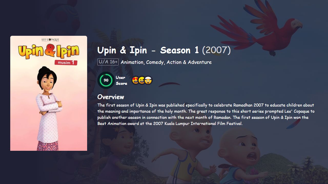 Upin & Ipin Season 1 Hindi Dubbed