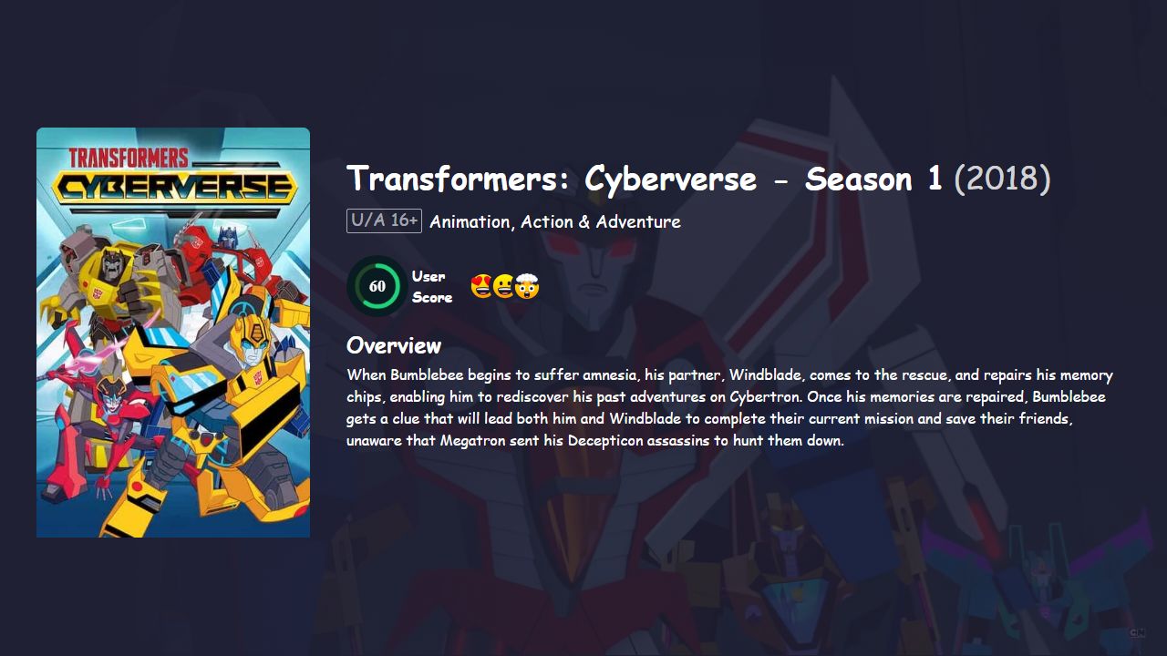 Transformers: Cyberverse Season 1 Hindi Dubbed