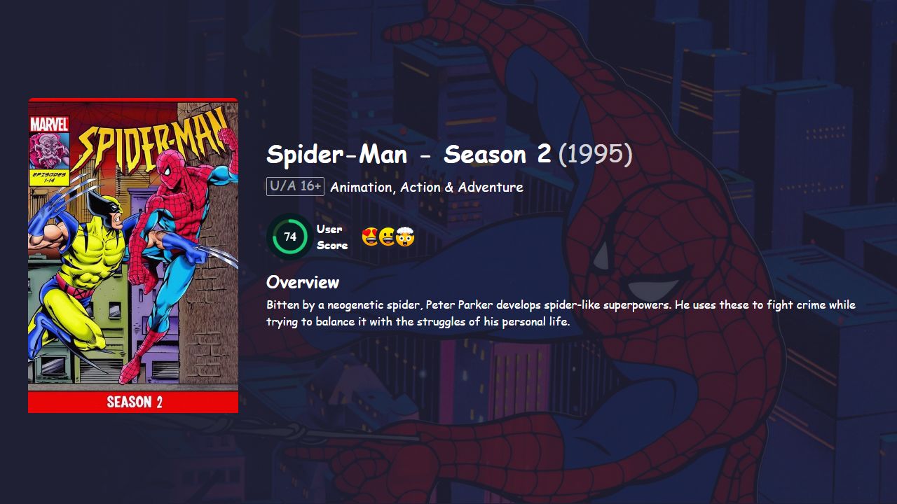 Spider-Man Season 2 Hindi Dubbed