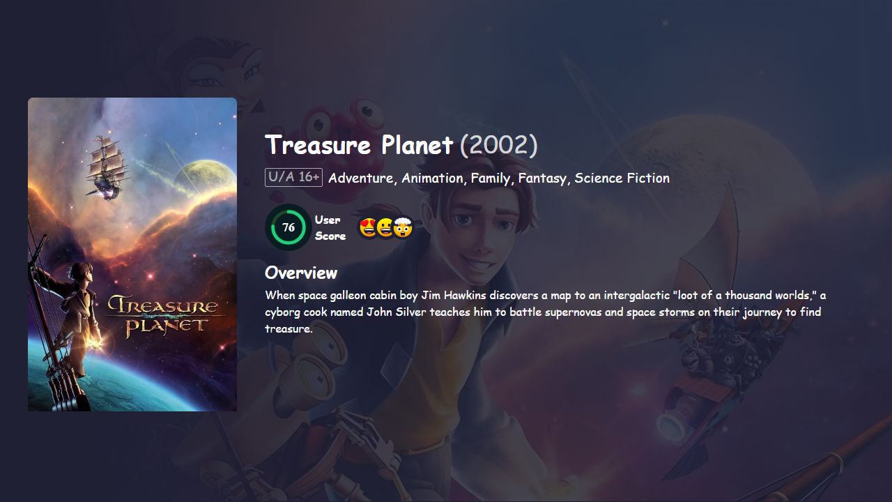 Treasure Planet (2002) Hindi Dubbed