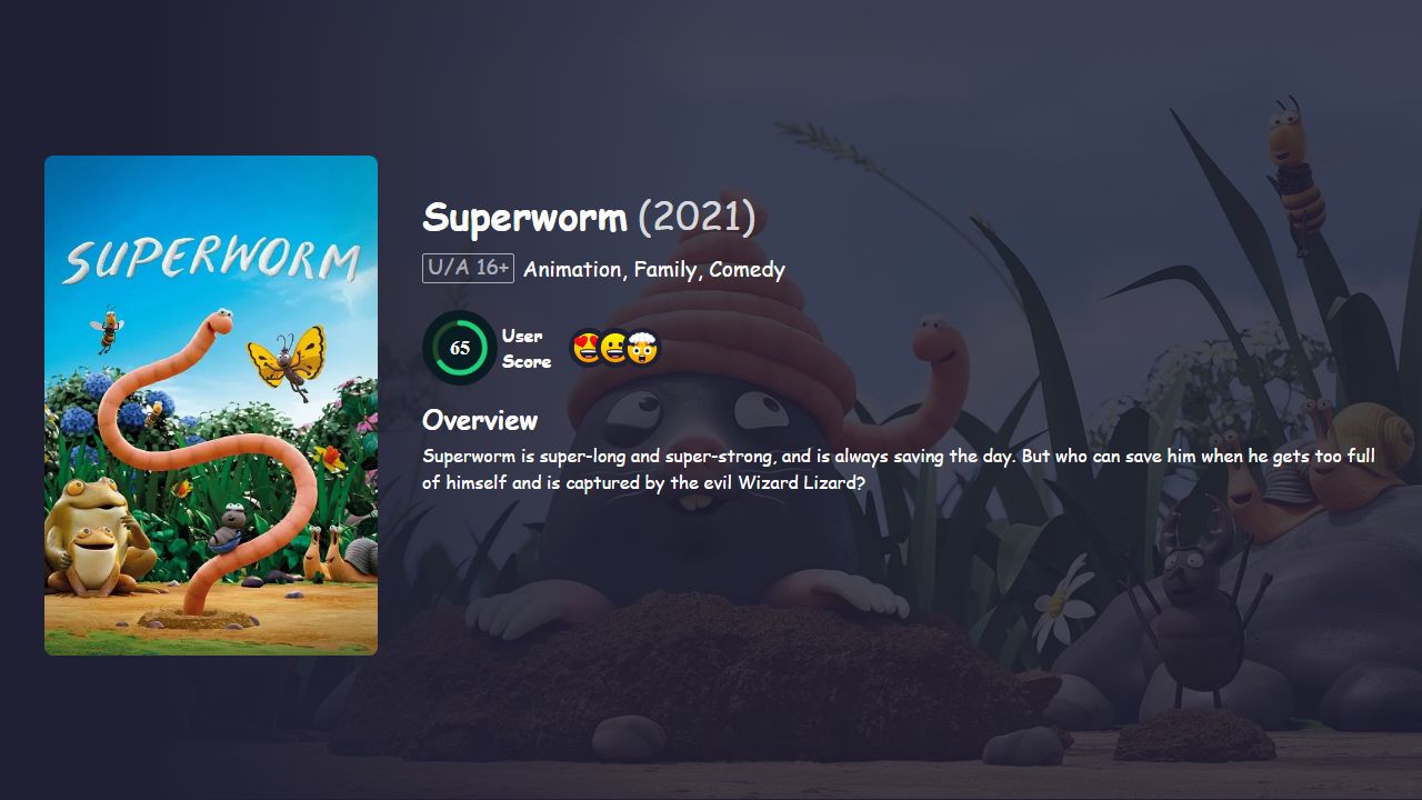 Superworm (2021) English Dubbed