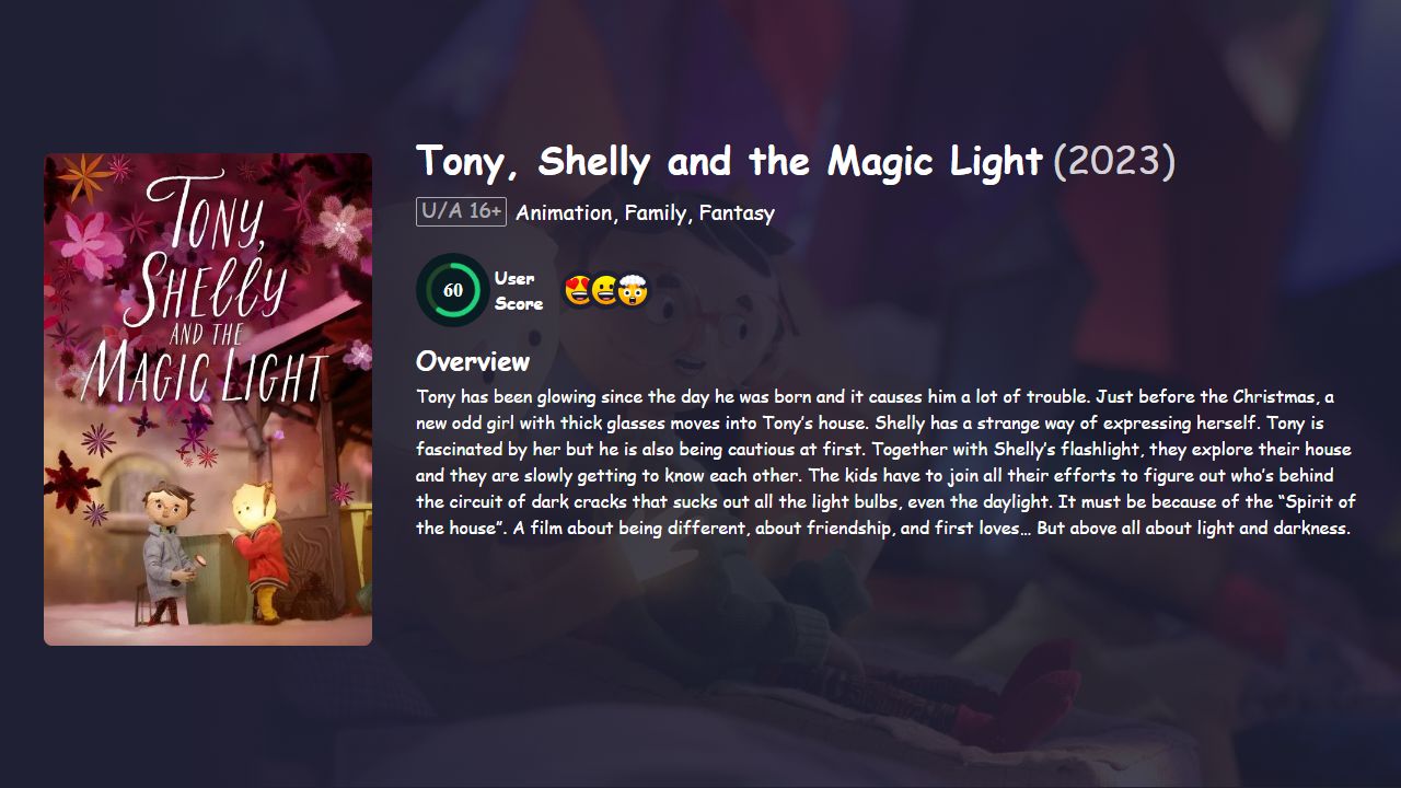 Tony, Shelly and the Magic Light (2023) Czech Dubbed