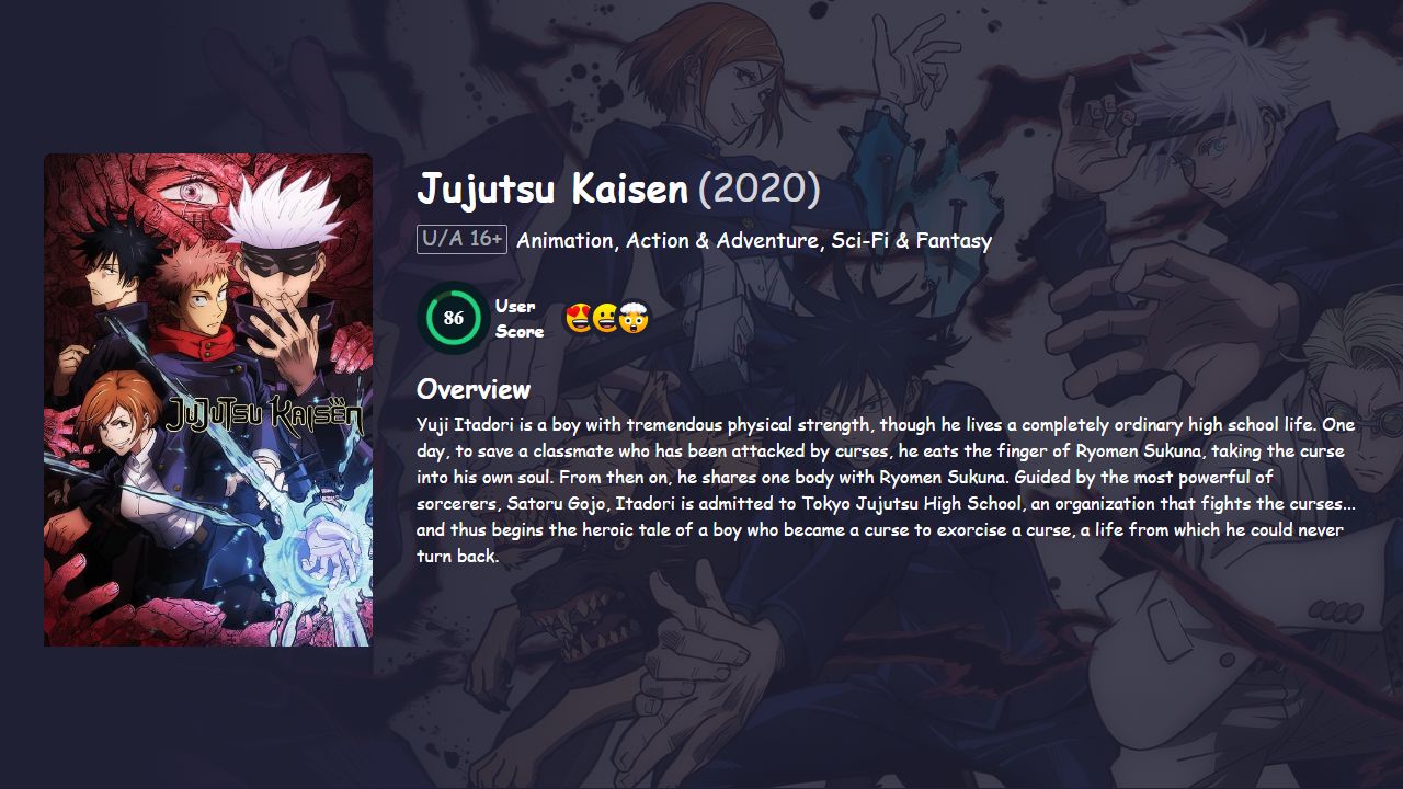 Jujutsu Kaisen Season 2 Hindi Dubbed