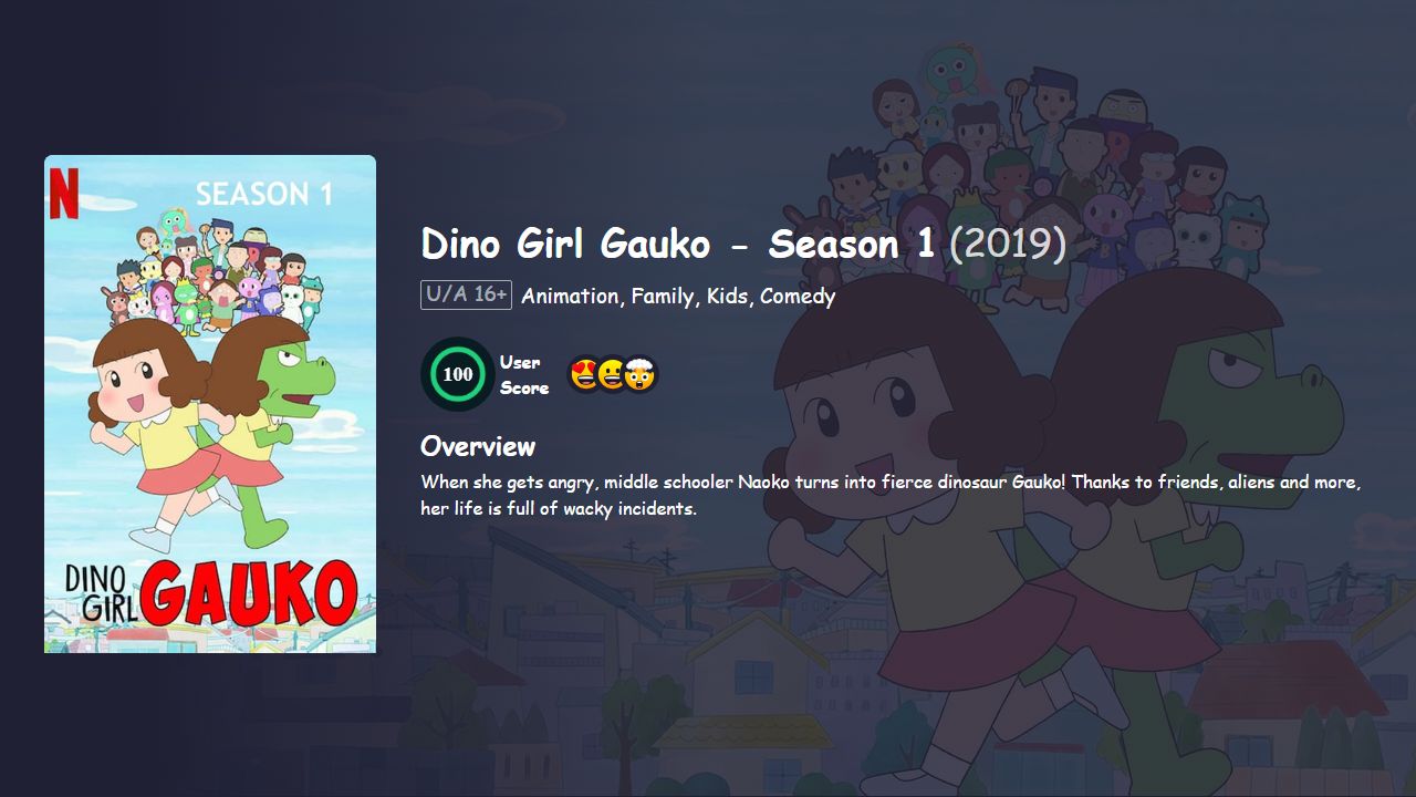 Dino Girl Gauko Season 1 Hindi Dubbed