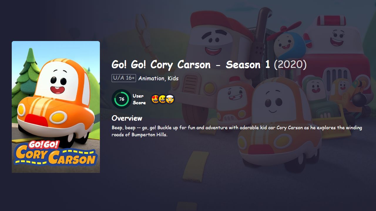 Go! Go! Cory Carson Season 1 Hindi Dubbed