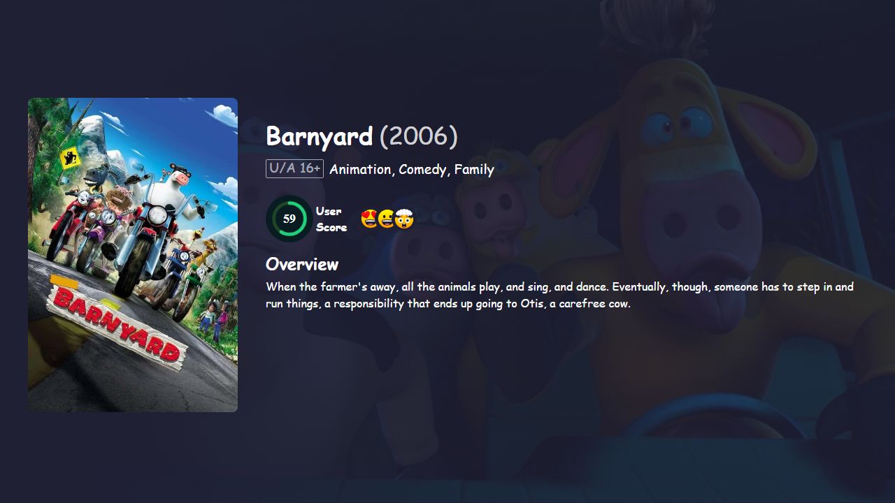 Barnyard (2006) Hindi Dubbed
