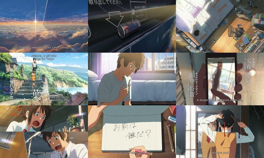 Your Name. (2016)